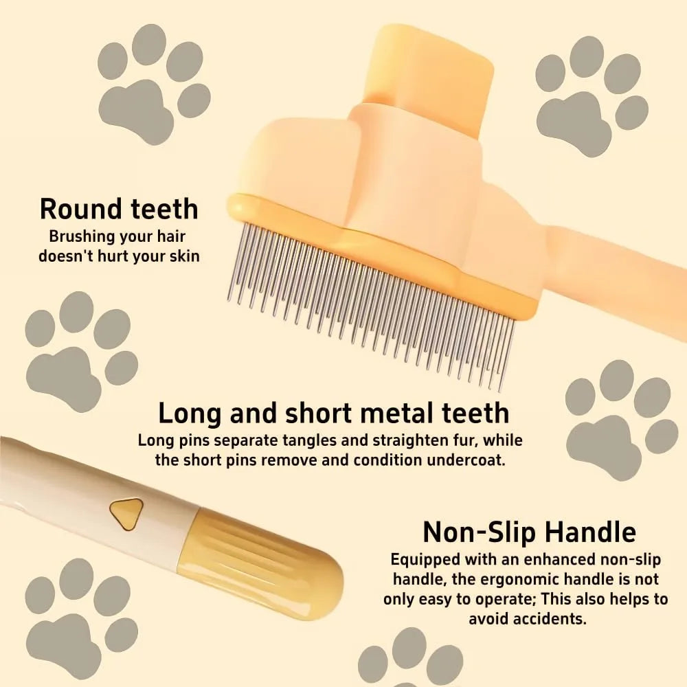Nelvadi Pet Hair & Flea Comb