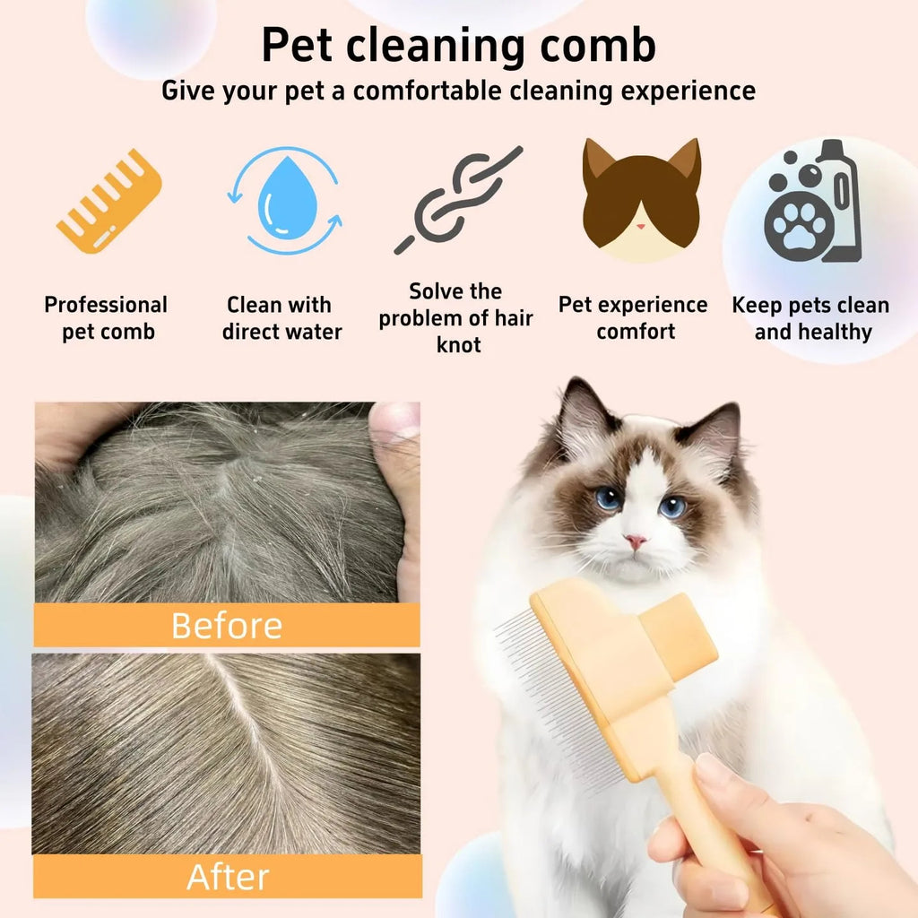 Nelvadi Pet Hair & Flea Comb